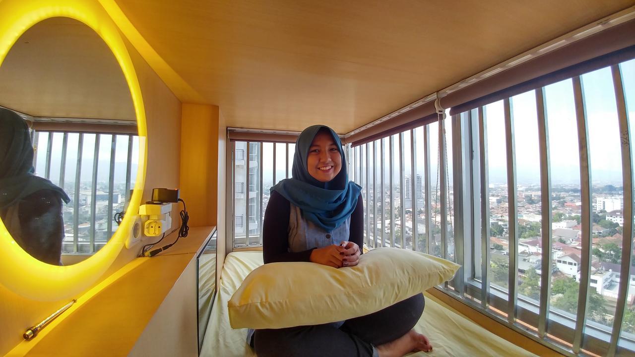 Inap At Capsule Hostel Bandung Dış mekan fotoğraf