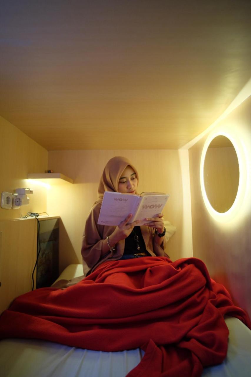 Inap At Capsule Hostel Bandung Dış mekan fotoğraf